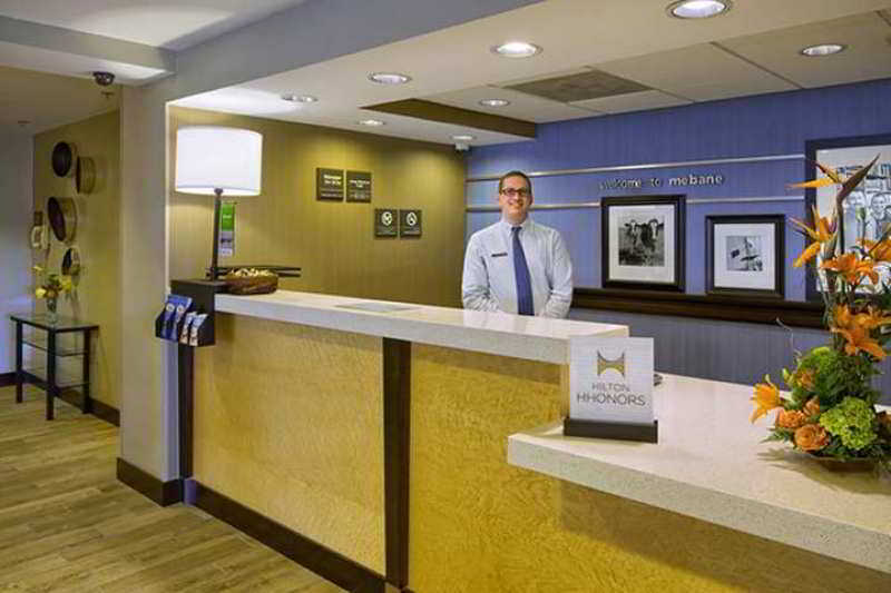 Hampton Inn Mebane Inreriör bild