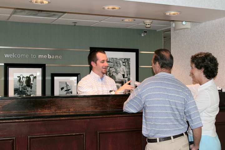 Hampton Inn Mebane Inreriör bild